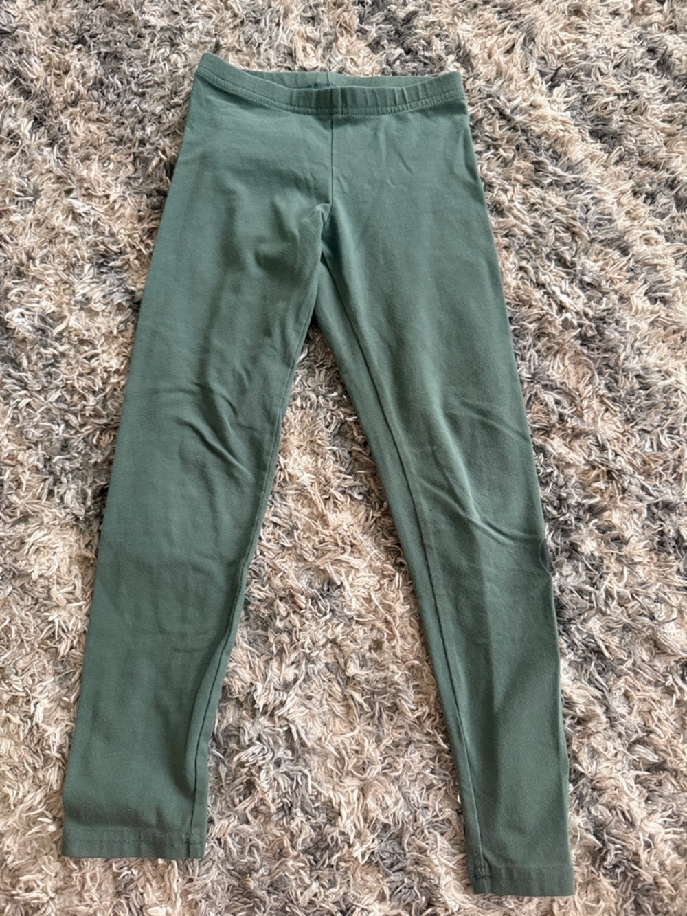 Old Navy Olive Green Girls Leggings